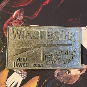 Winchester Repeating Arms Belt Buckle